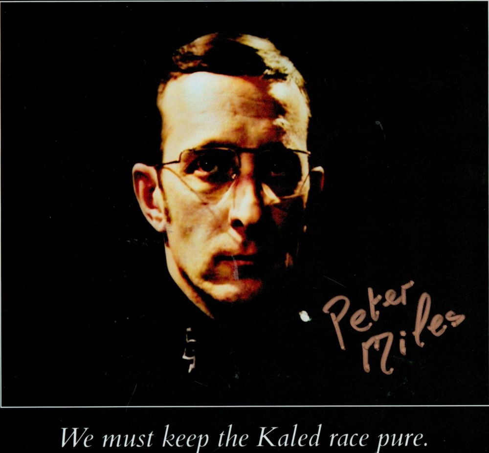 Lot 531: Peter Miles Doctor who 10x8 coloured photo. Good...