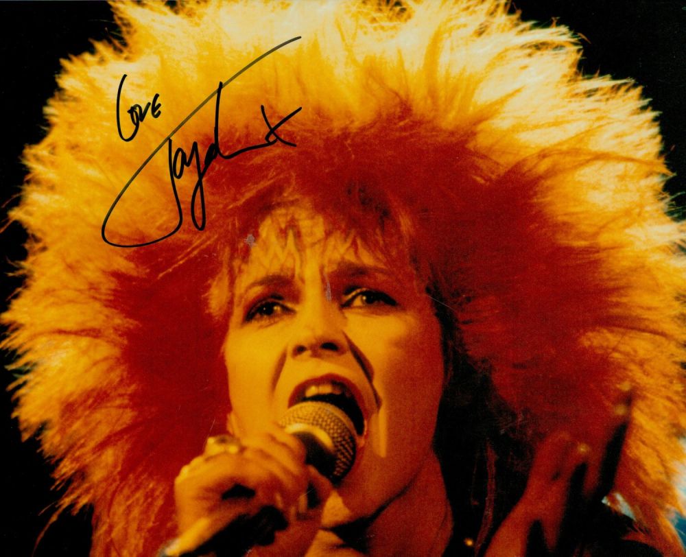 Lot 539: Toyah Willcox 10x8 Coloured Photo Signed. Good condition....