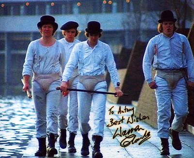 Warren Clarke signed 10X8 inch colour photo dedicated