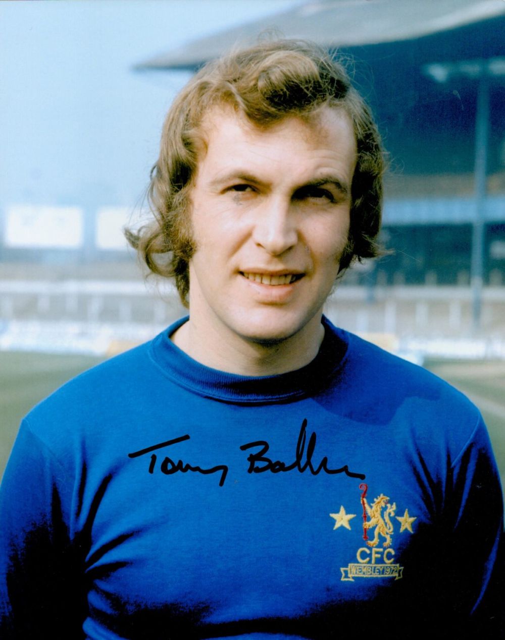 Lot 547: Tony Baldwin former British footballer who played for...