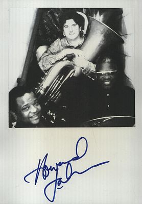 Howard Johnson signed 7X5 black and white Photo