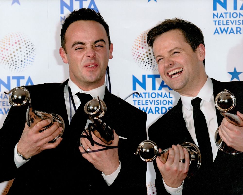 Lot 553: Ant McPartlin signed 10 x 8 colour photo...