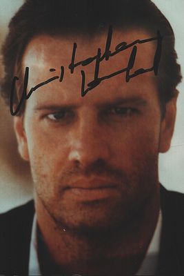 Christopher Lambert signed 6x4 inch colour photo