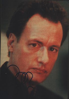 John De lancie signed 6X4 inch colour photo