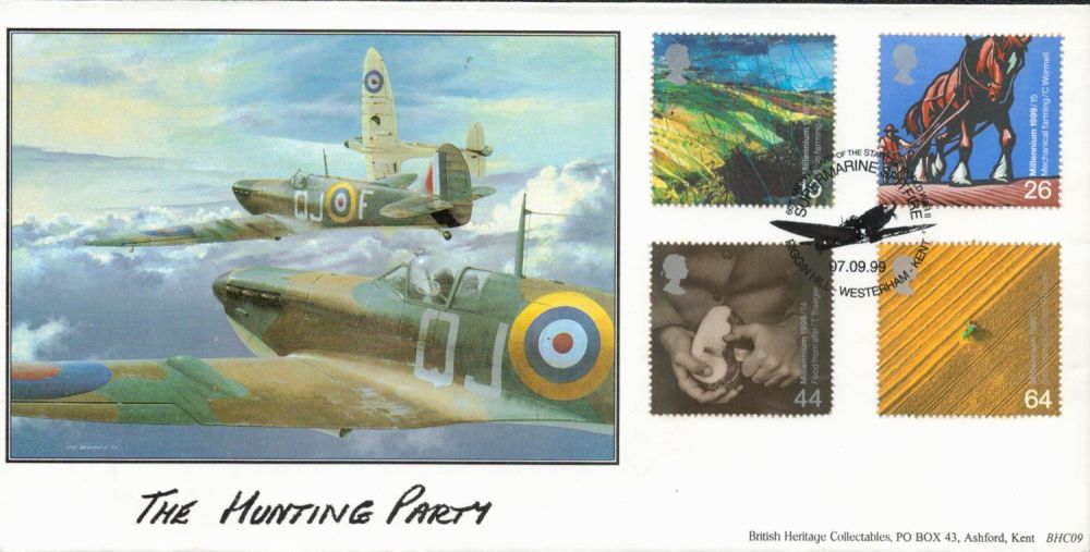 Lot 599: 1999 BHC Millennium official Farmers Tales FDC with...