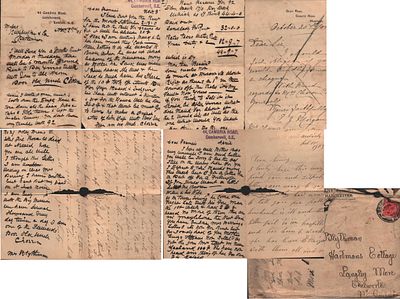 Handwritten ALS by Mrs Blythman dated 3rd Nov 04 & 2nd Nov 06.