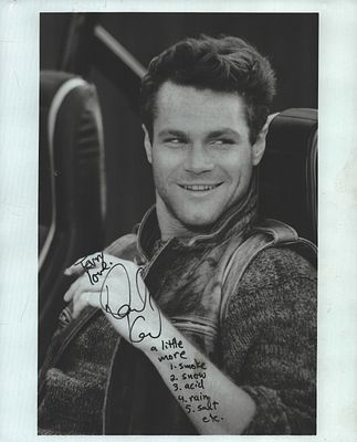 David Keith signed 10X8 inch black and white photo
