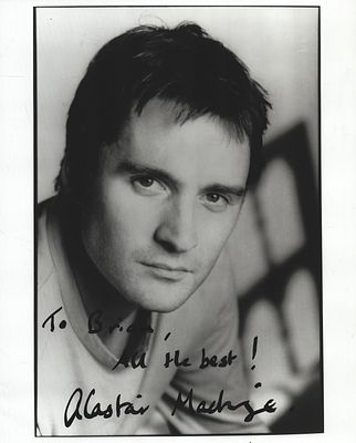 Alistair Mckenzie signed 10x8inch black and white photo dedicated