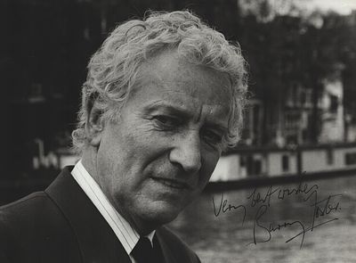 Barry Foster signed 10x6 inch black and white photo