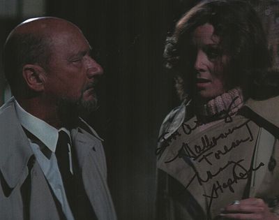 Nancy Stevens signed 10X8 inch colour photo dedicated