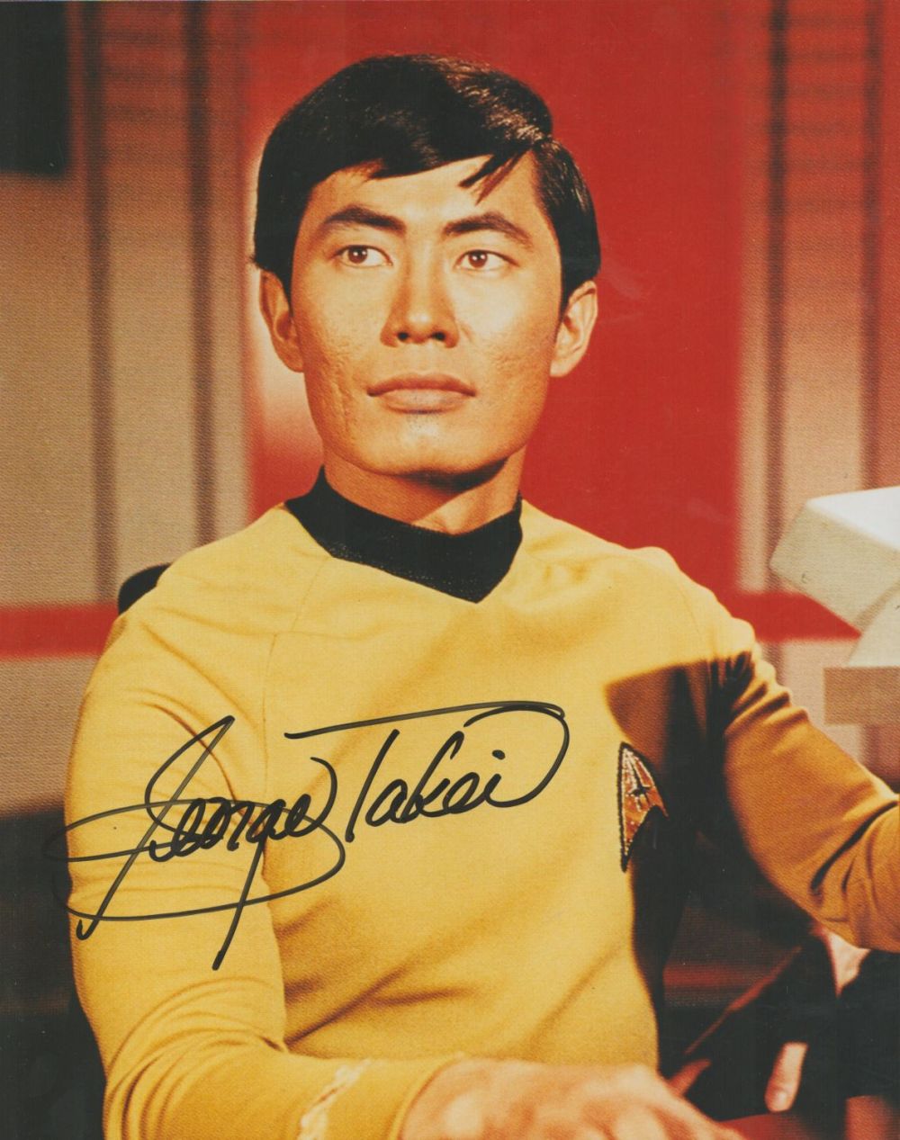 Lot 787: Star Trek Legend George Takei Signed 10x8 inch...