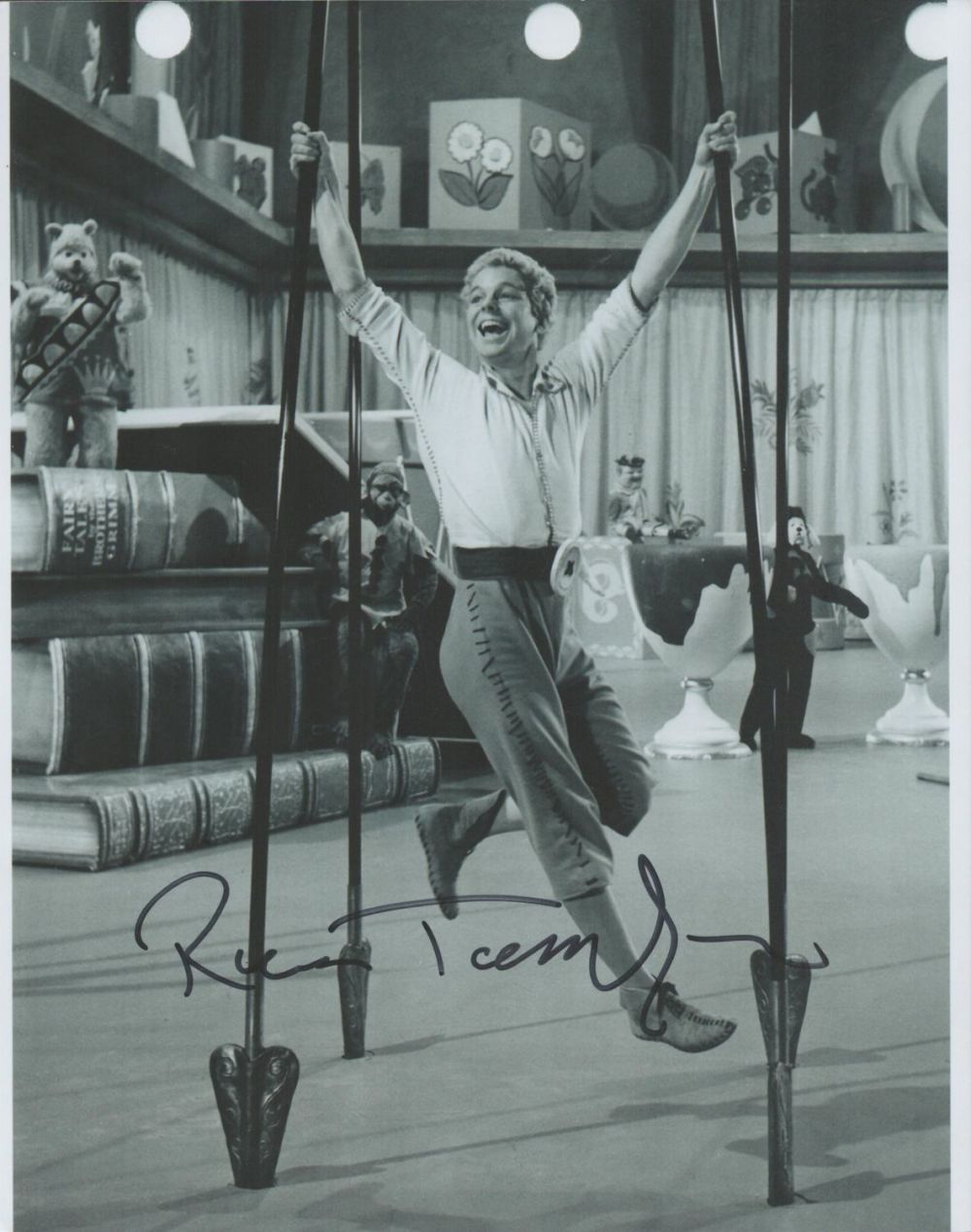 Lot 788: American Actor Russ Tamblyn Signed 10x8 inch Black...