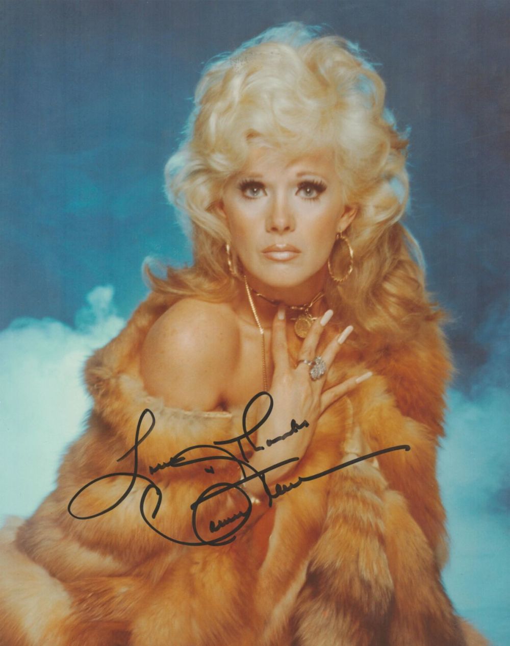 Lot 810: American Actress Connie Stevens Signed 10x8 inch Colour...
