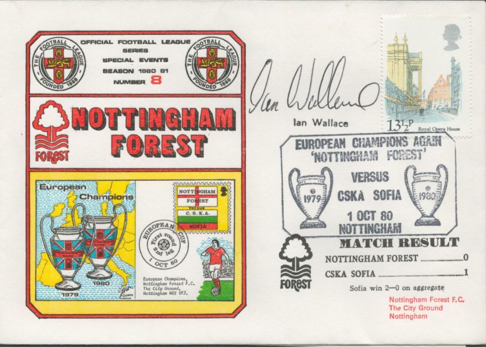 Lot 826: Football Ian Wallace Signed Official Football League Series...