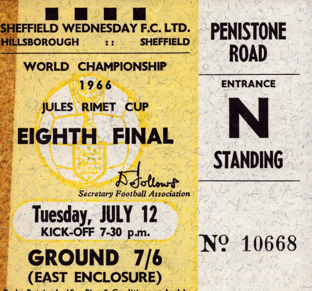 Original match ticket for the Spain versus Switzerland group match at