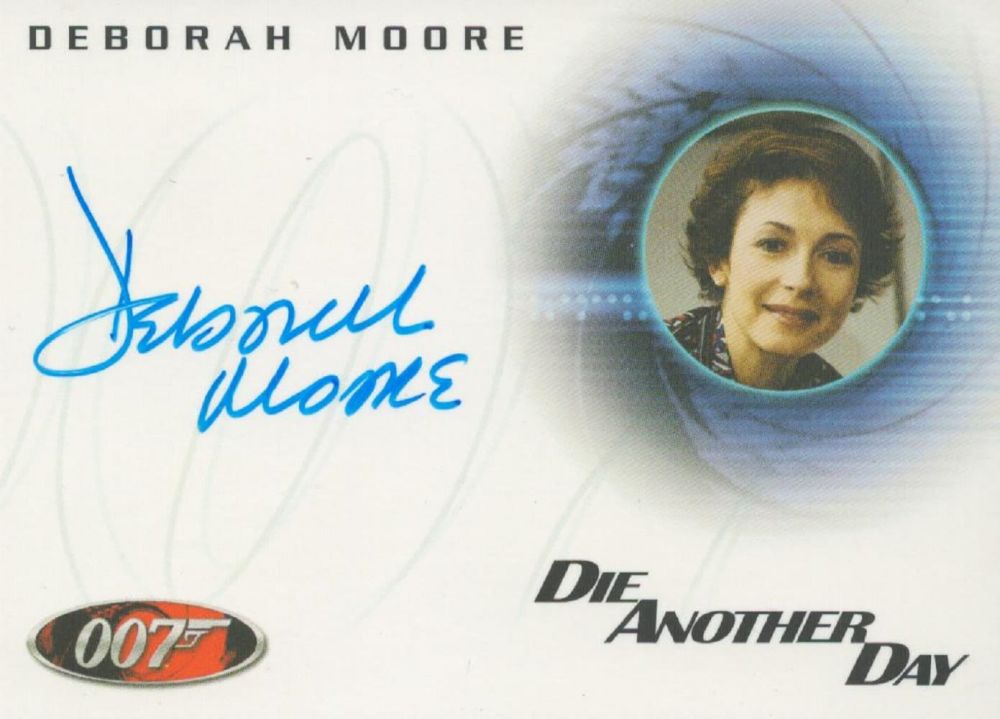 Lot 830: Deborah Moore Signed 007 Die Another Day James...