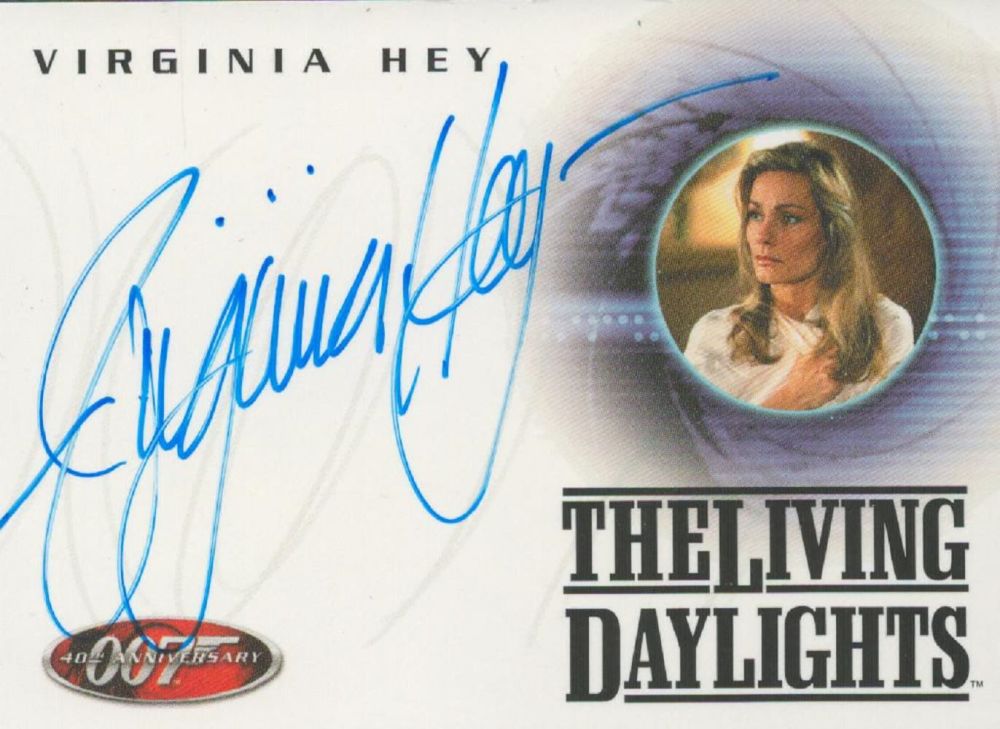 Lot 834: Australian Actress Virginia Hey Signed 007 The Living...