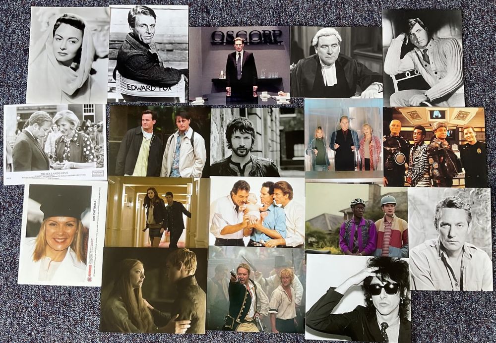Lot 852: Collection of 30 Unsigned Photos of Film Stars,...