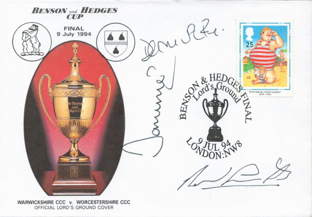 Lot 873: Cricket Paul Smith, Dermot Reeve and Dominic Ostler...