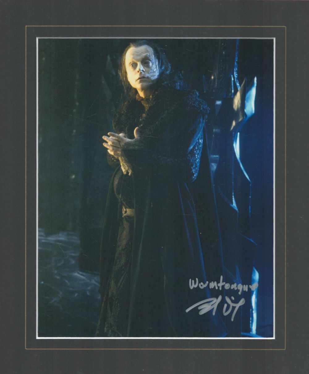 Lot 19: Lord Of The Rings, Brad Dourif signed colour...