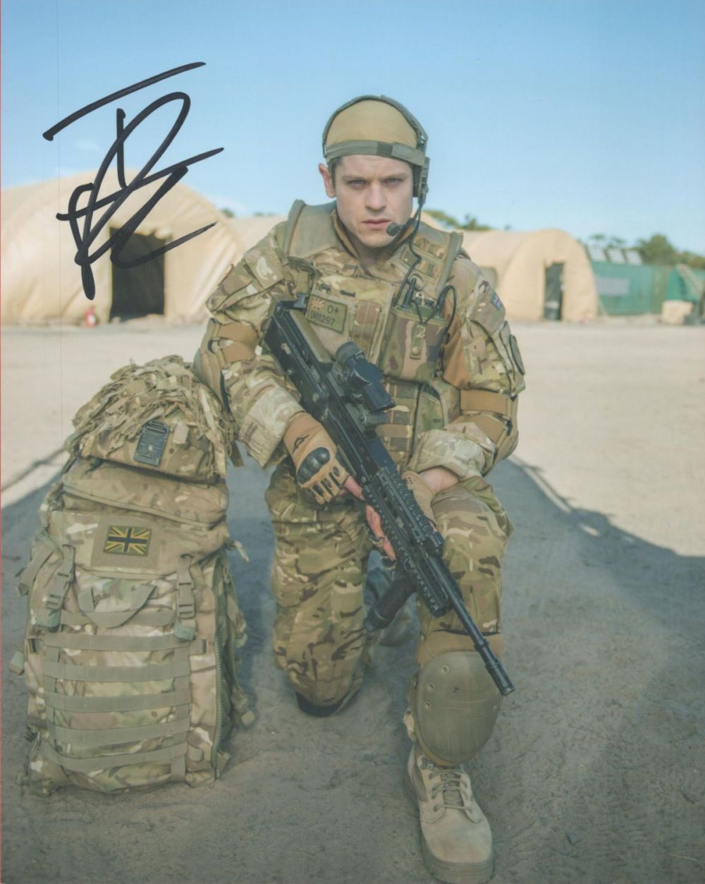 Lot 170: Actor, Iwan Rheon signed 10x8 colour photograph pictured...