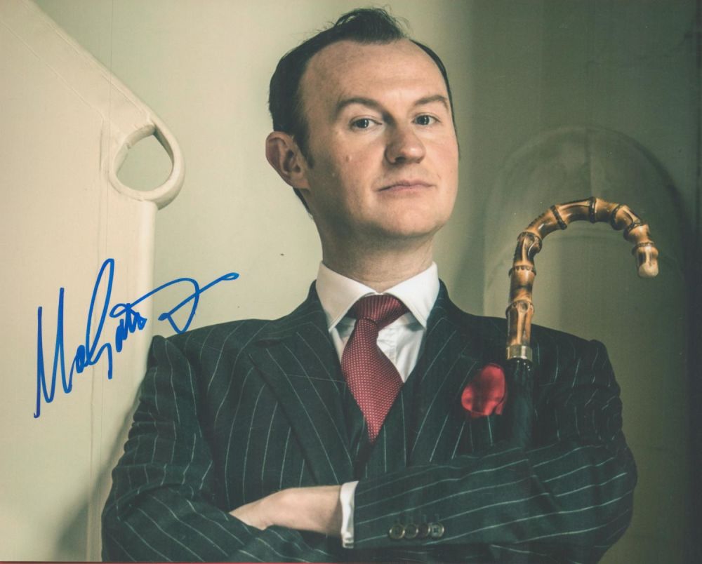 Lot 174: Actor, Mark Gatiss signed 10x8 colour photograph. Gatiss...