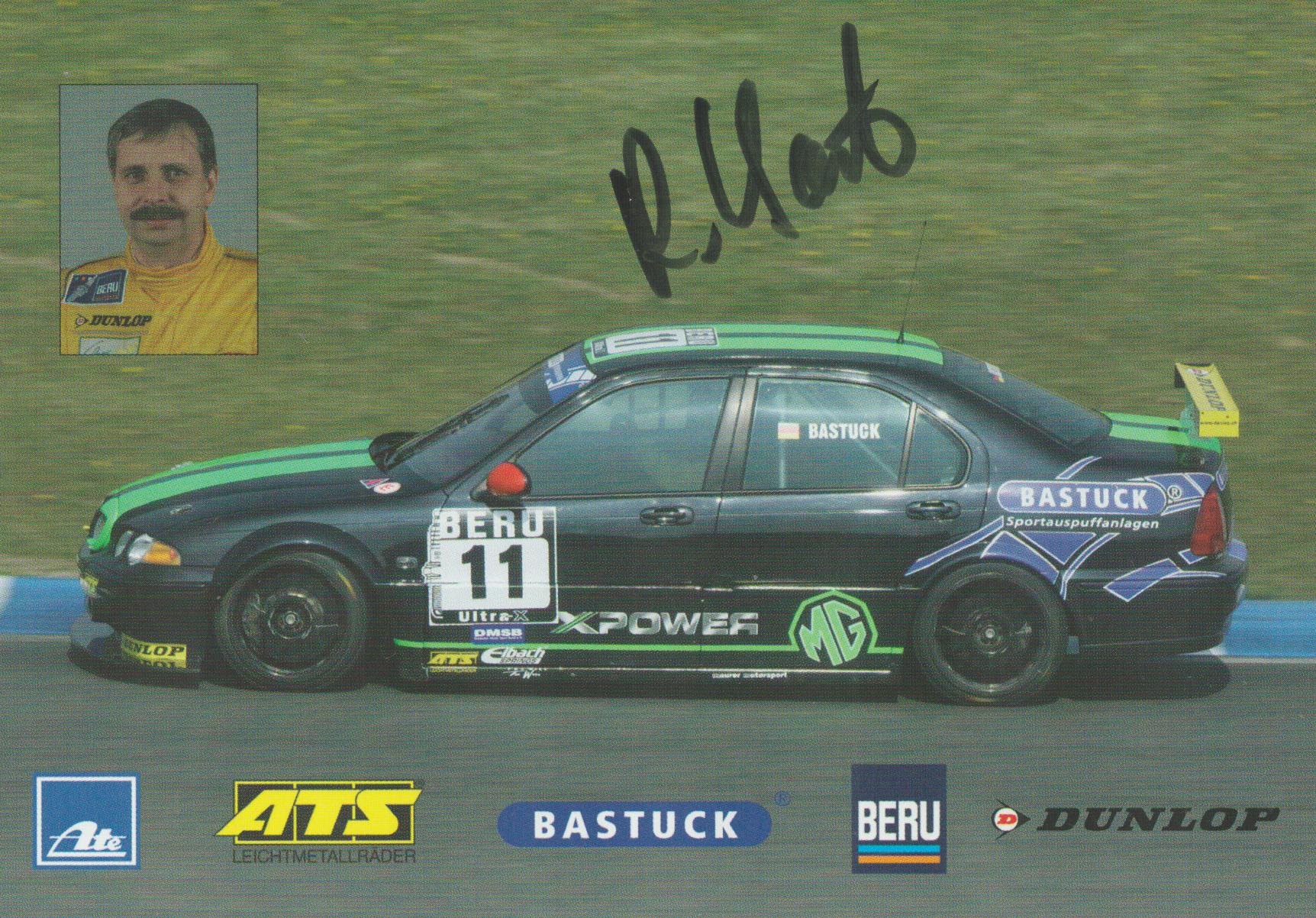 Rainer Bastuck Signed 6x4 colour photo