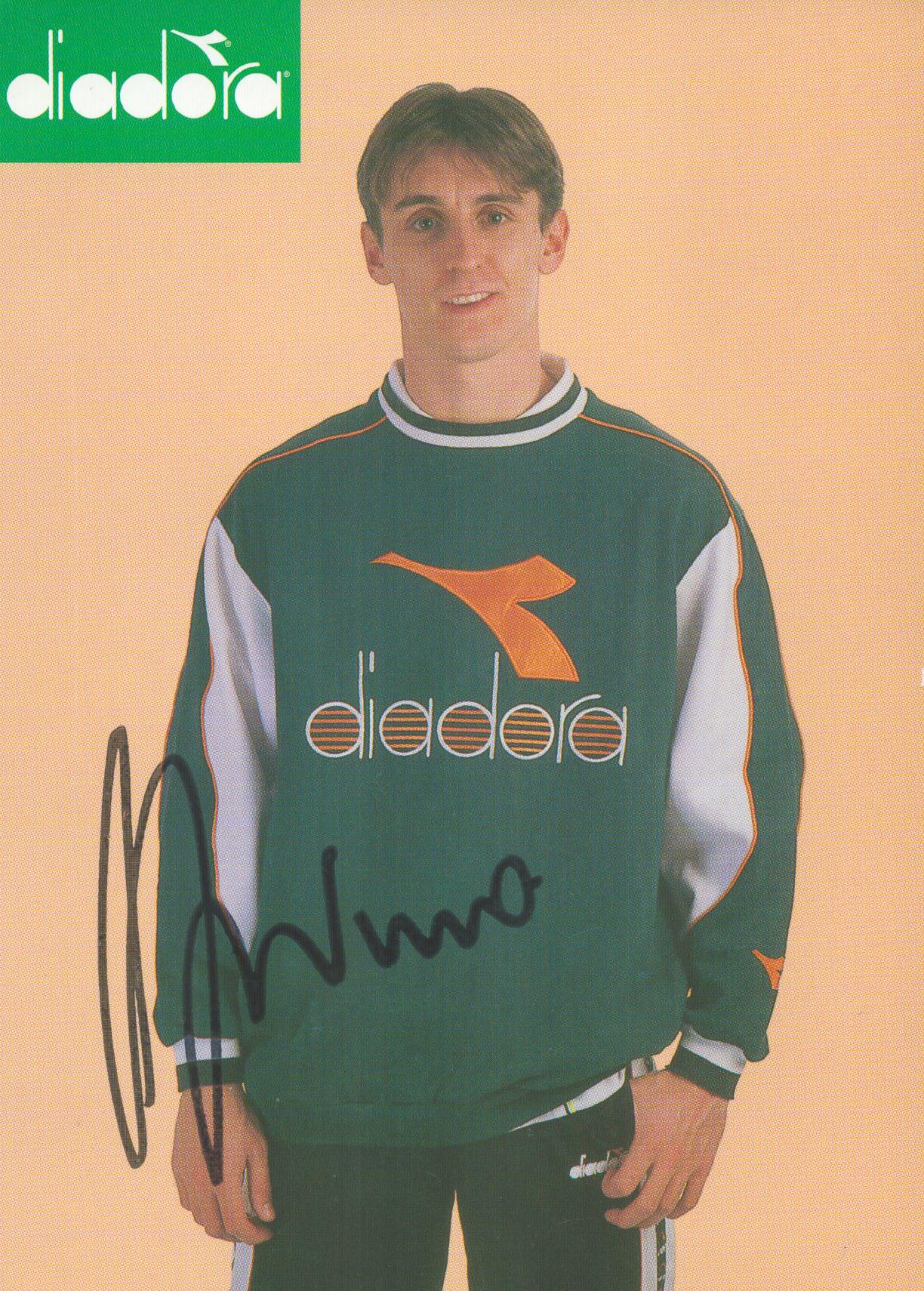 Gary Neville Signed 6X4 colour promo photo