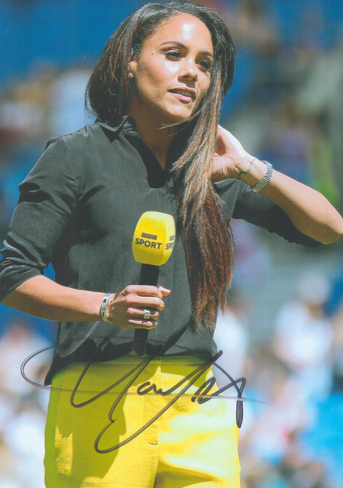 Alex Scott Signed 6X4 colour photo