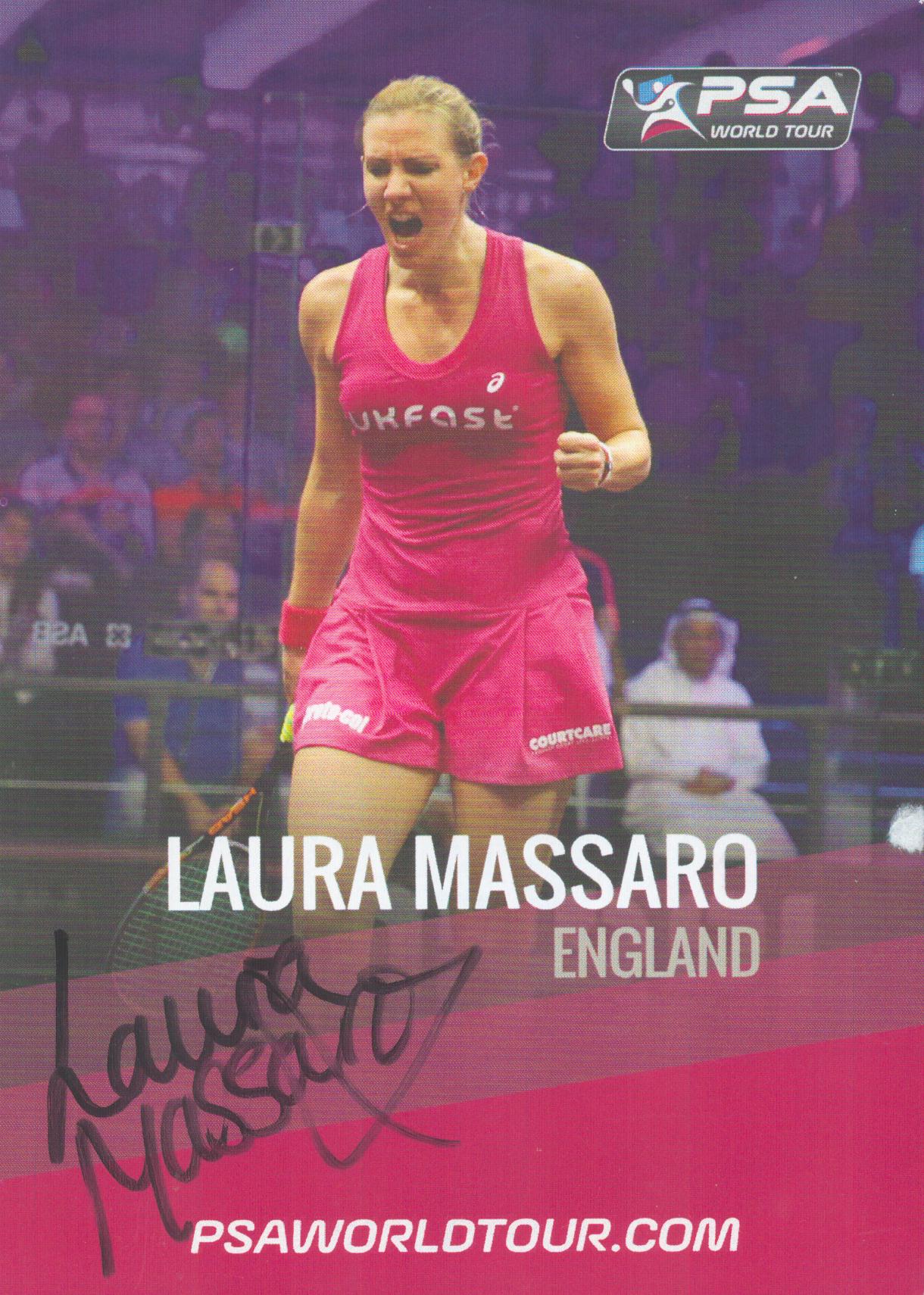 Laura Massaro Signed 6x4Colour Photo