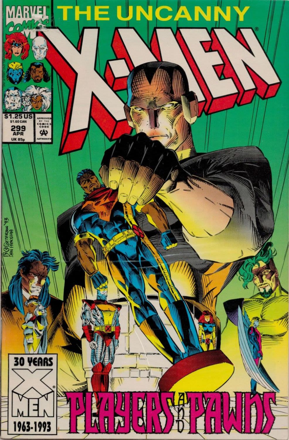 Lot 71: Vintage Marvel comic, The Uncanny X-Men, number 299....