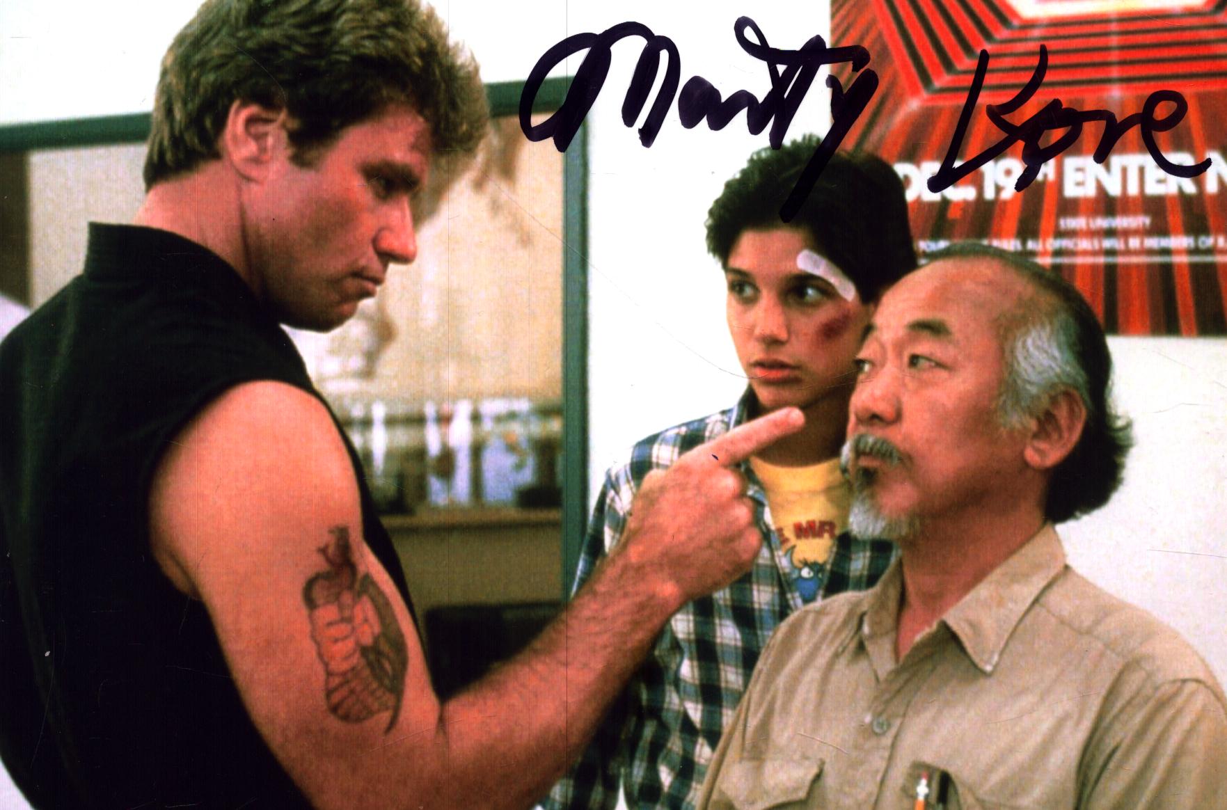 Marty Kove signed 6x4 inch colour photo