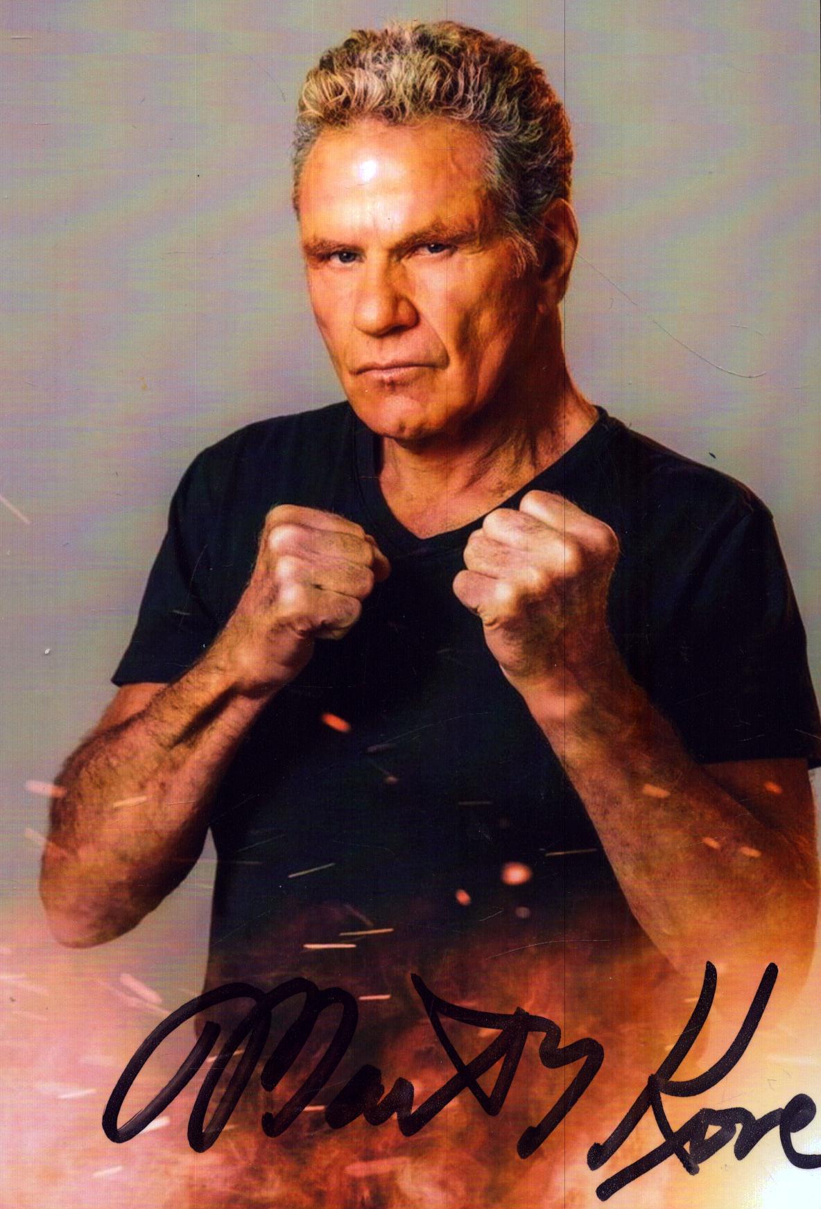 Marty Kove signed 6x4 inch colour photo