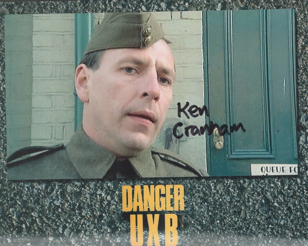 Lot 181: Kenneth Cranham signed Danger UXB 10x8 colour photo....