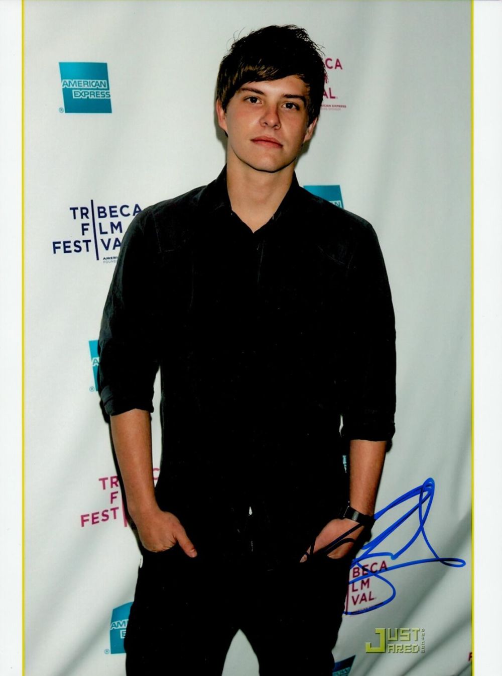 Lot 206: TV Film Xavier Samuel signed 12x8 colour photo....