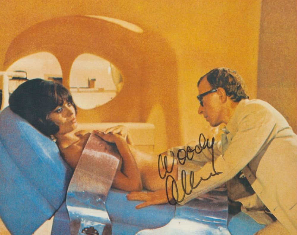 Lot 230: Woody Allen signed 10x8 colour photo. Heywood Woody...