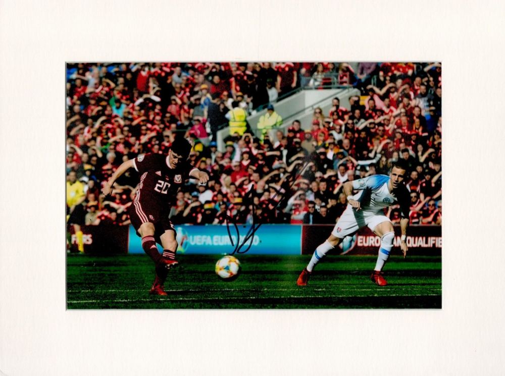 Lot 289: Daniel James Signed Wales 12x16 Mounted Photo. Good...