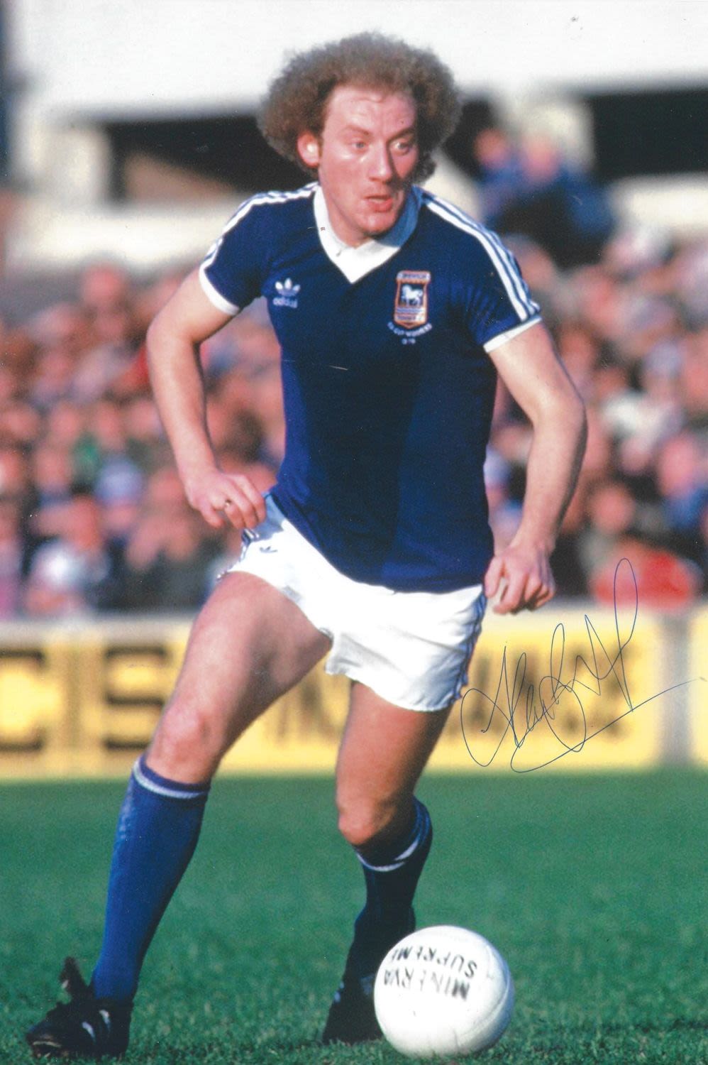Lot 313: Football Alan Brazil (Ipswich Town) Signed 12x8 colour...
