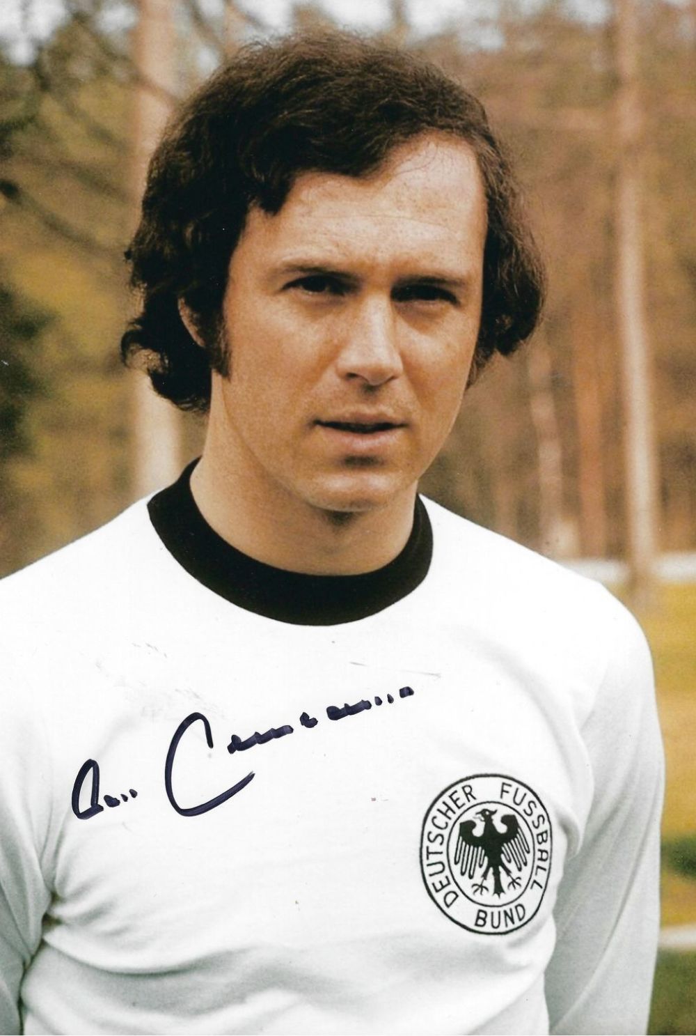 Lot 320: Football Franz Beckenbauer (Germany) Signed 12x8 Colour Photo....
