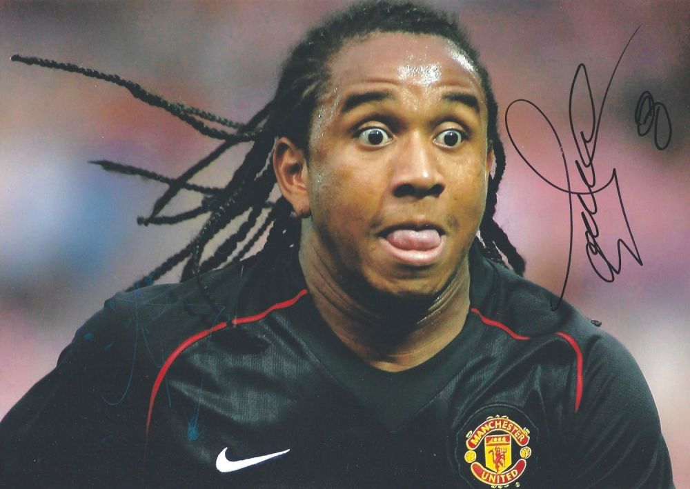 Lot 339: Football Man Utd Anderson Signed 12x8 Colour Photo....