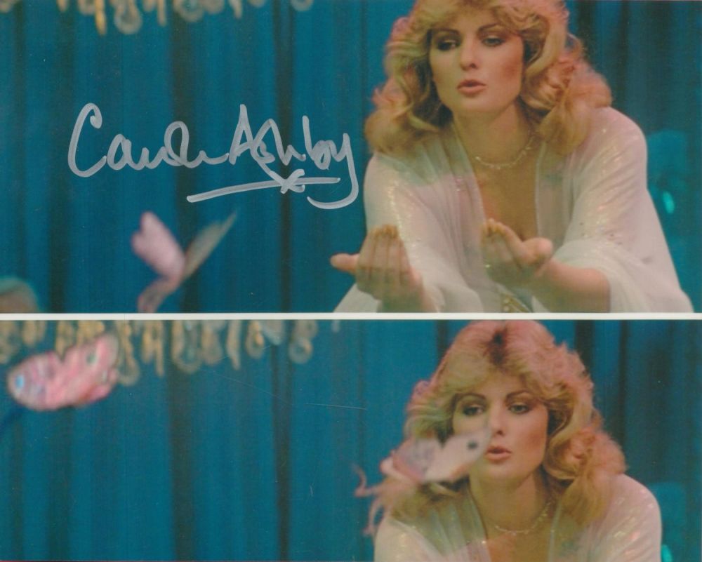 Lot 63: Carole Ashby signed 10x8 colour photo. Carole Ashby...