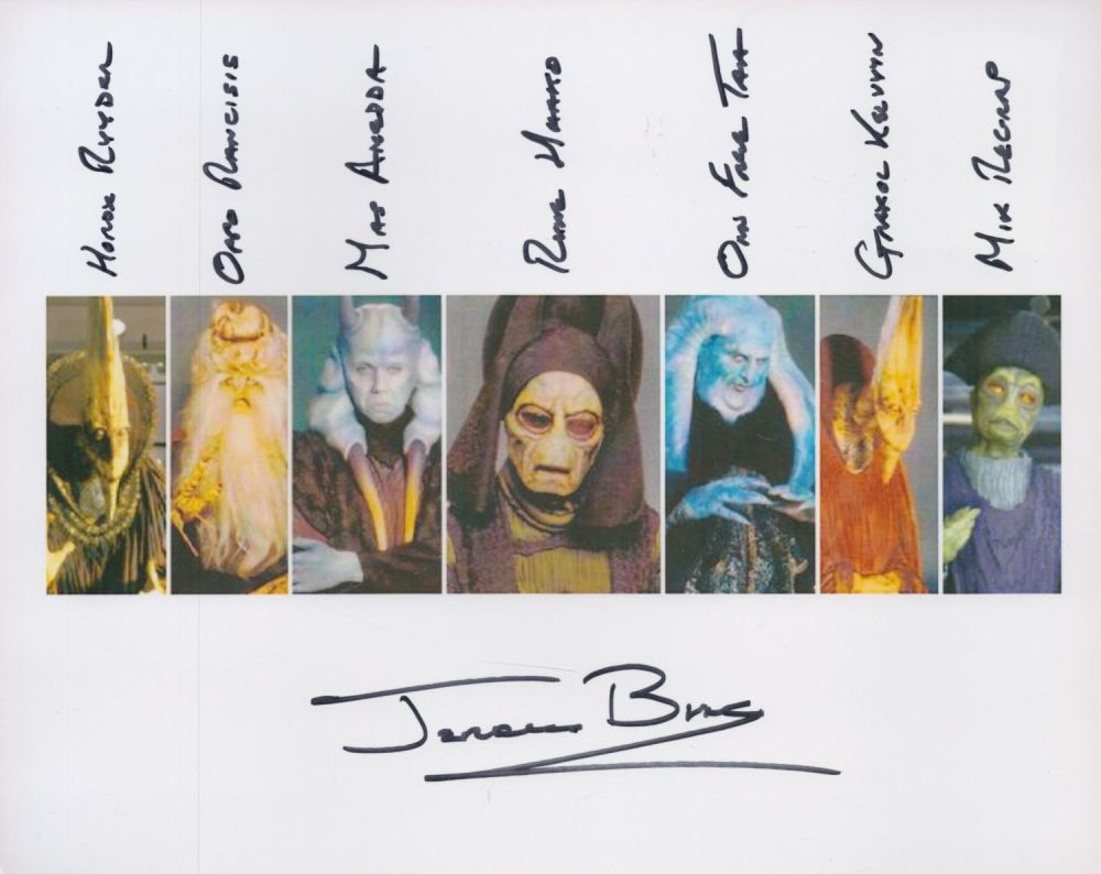 Lot 69: Star Wars, Jerome Blake signed 10x8 colour photograph...