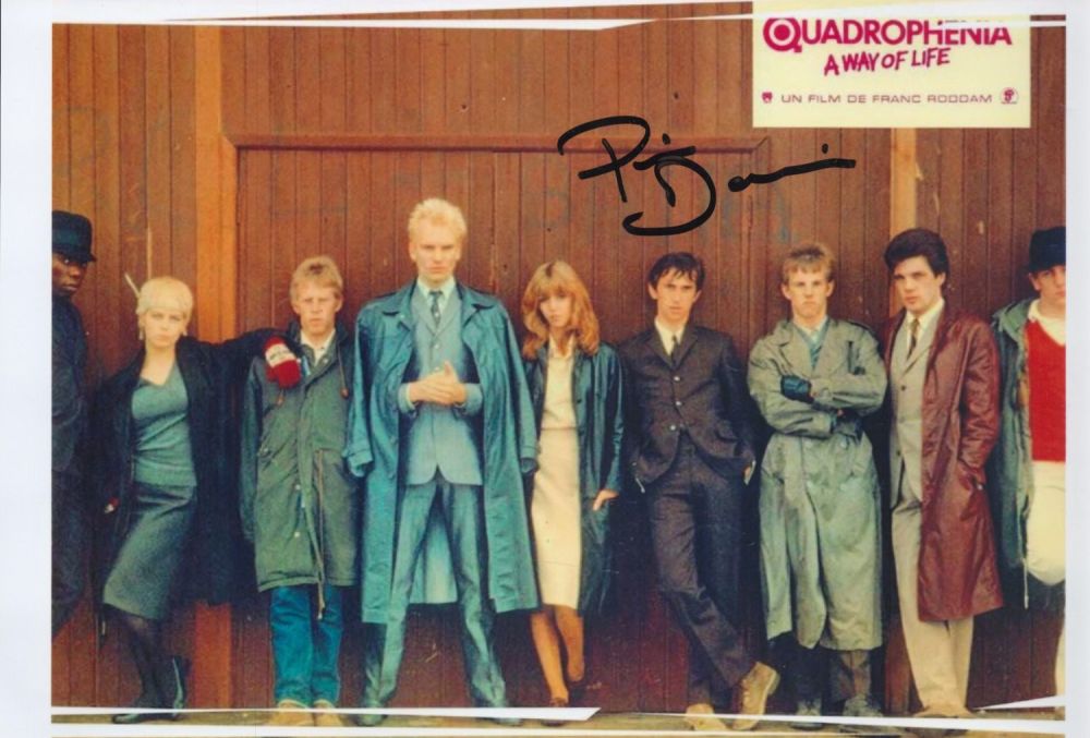 Lot 86: Phil Daniels signed Quadrophenia A Way of Life...