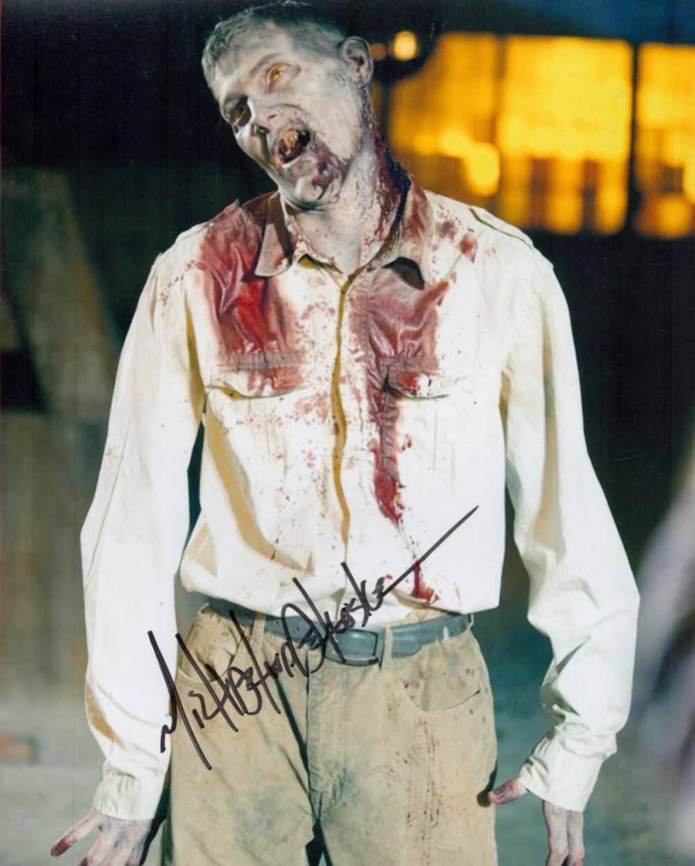 Lot 117: Michael Koske signed 10x8 colour photo. Michael Koske...