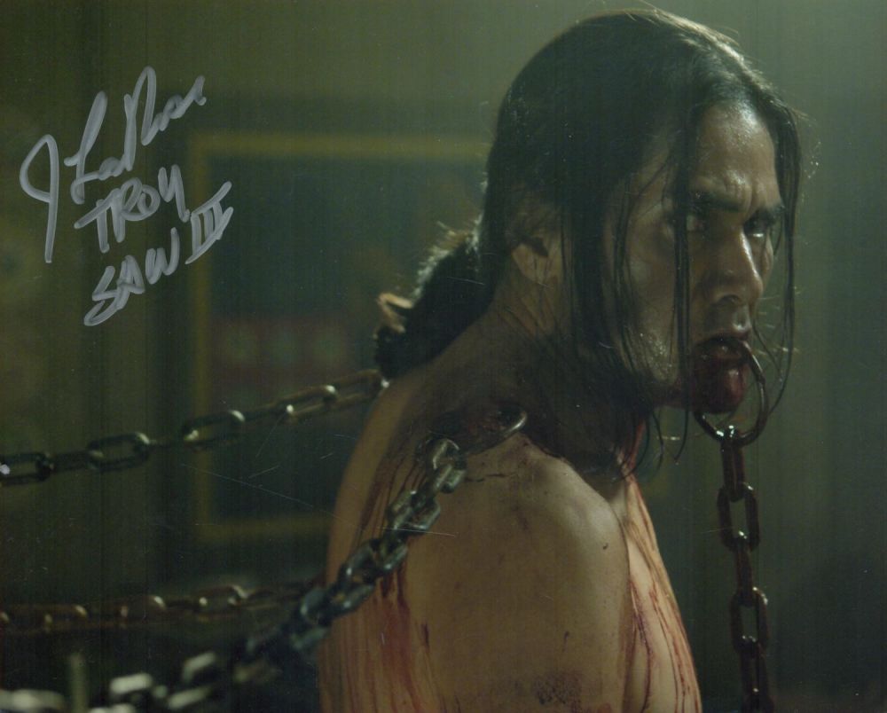 Lot 123: J Larose signed 10x8 colour photo. J. Adam...