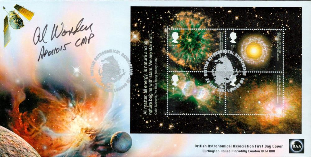 Lot 139: Apollo 15 astronaut Col Al Worden CMP signed...