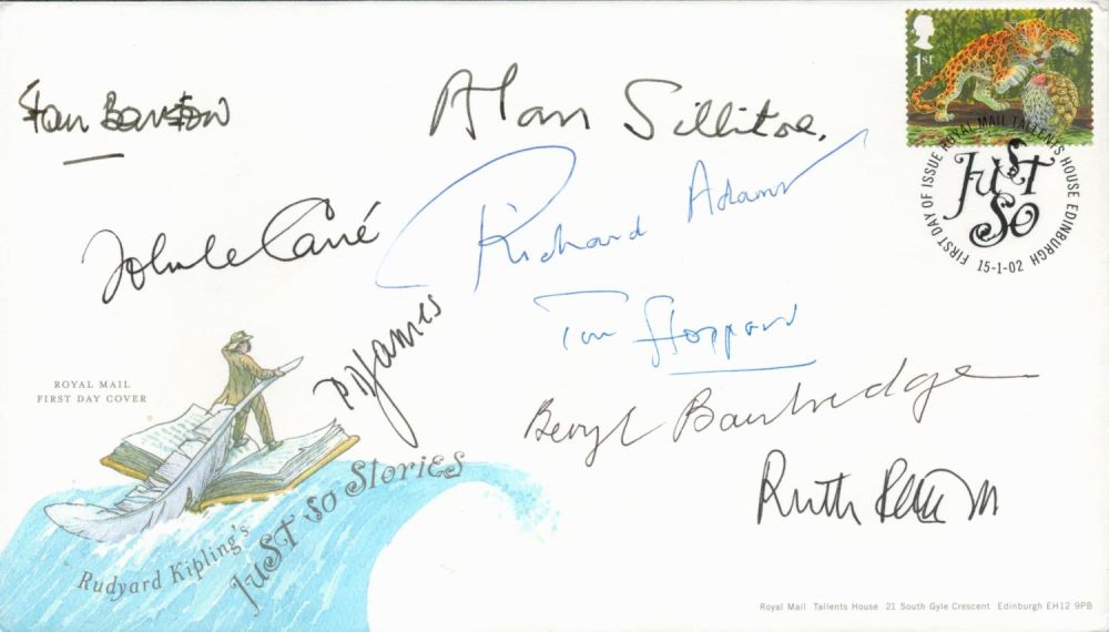 Lot 160: Famous authors multiple signed 2002 Just So Stories...