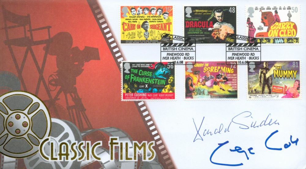 Lot 161: Donald Sinden and George Cole signed 2008 Classic...