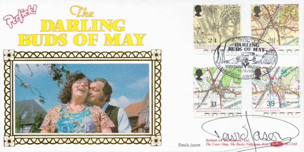 Lot 164: David Jason signed 1991 Maps Darling Buds of...