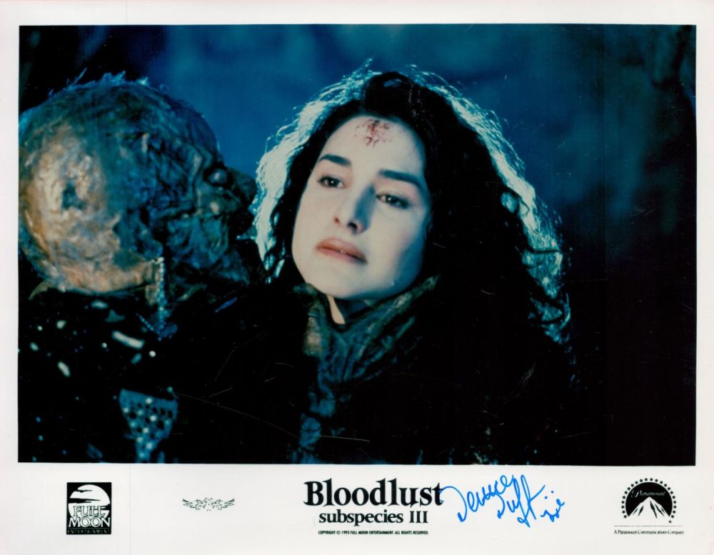 Lot 264: Denise Duff signed Bloodlust Subspecies III 10x8 colour...